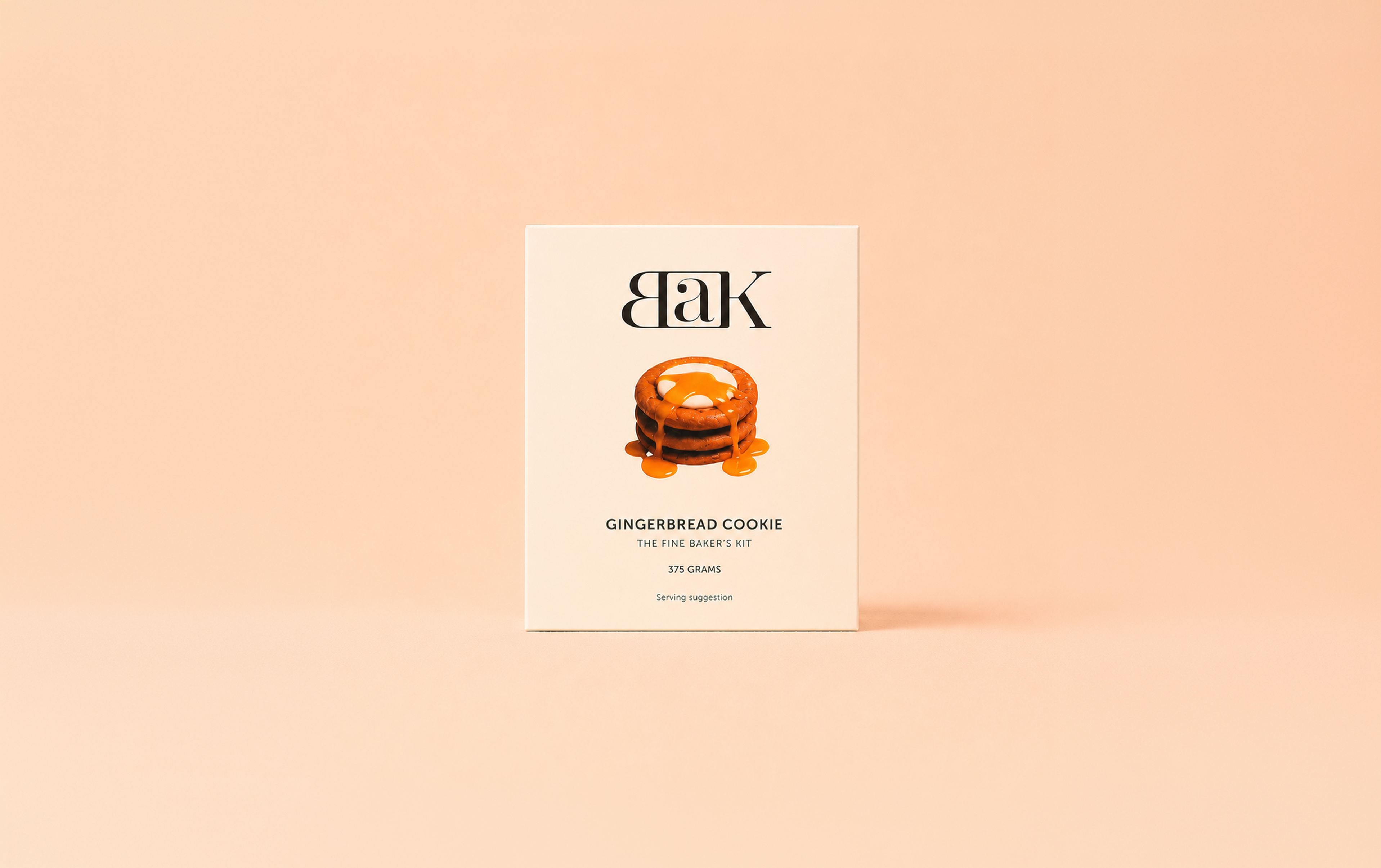 Front of the BAK Gingerbread Cookie kit